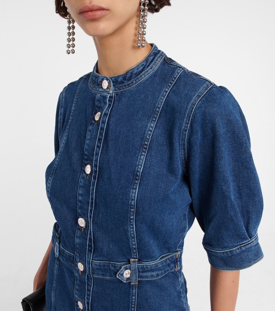 Marina denim minidress | 7 For All Mankind