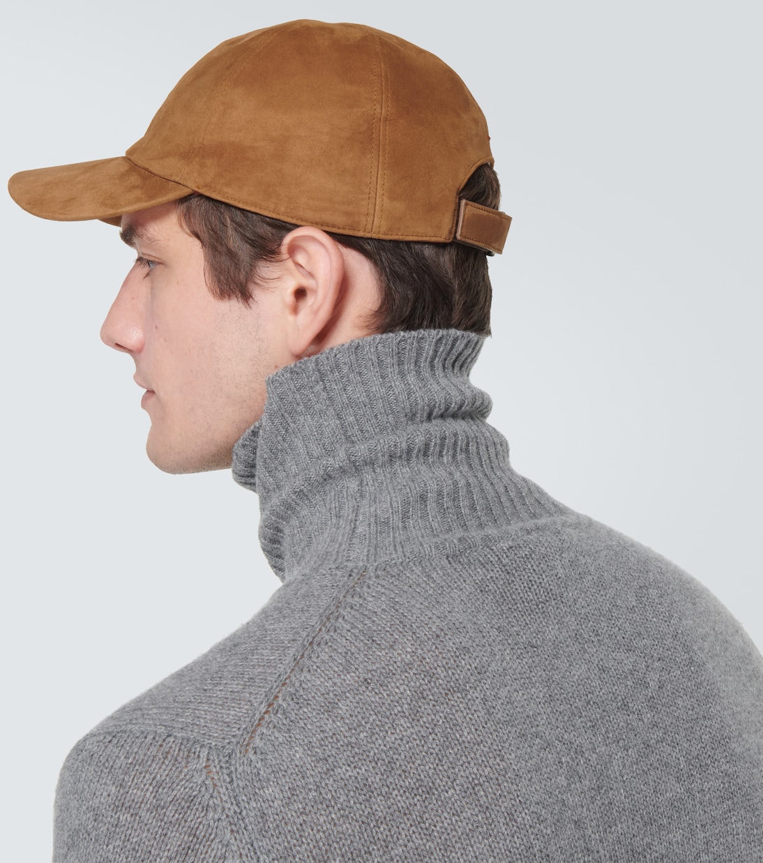 Suede baseball cap | Loro Piana