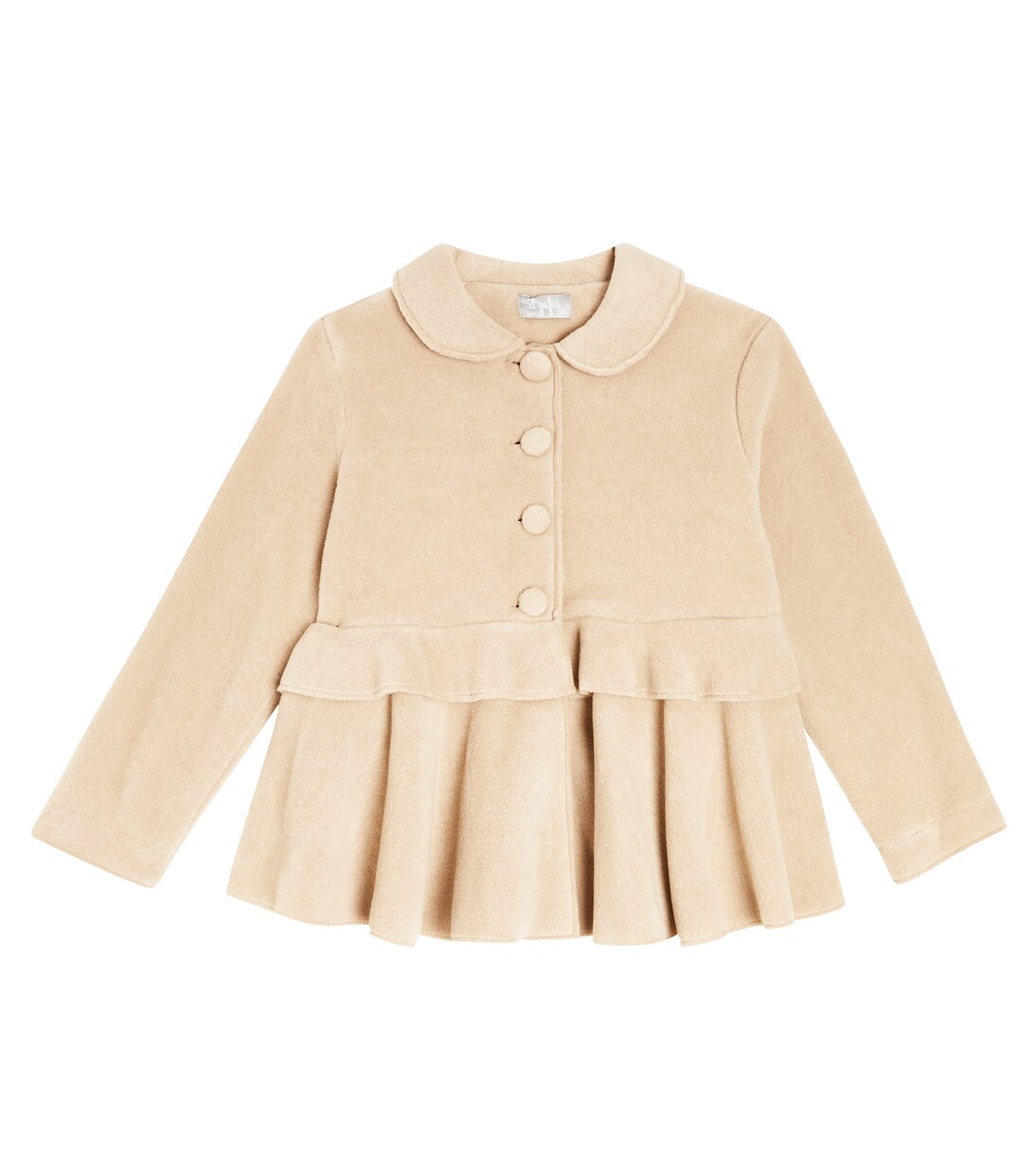 Ruffled coat | Il Gufo