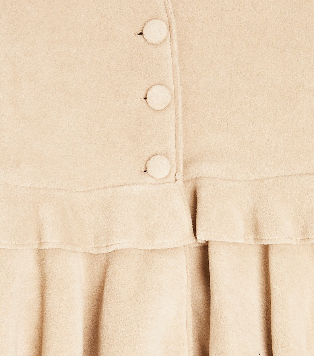 Ruffled coat | Il Gufo