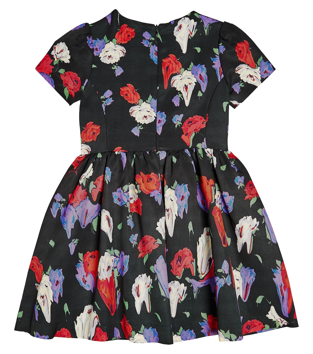 Floral cotton-blend dress | Moschino Kids