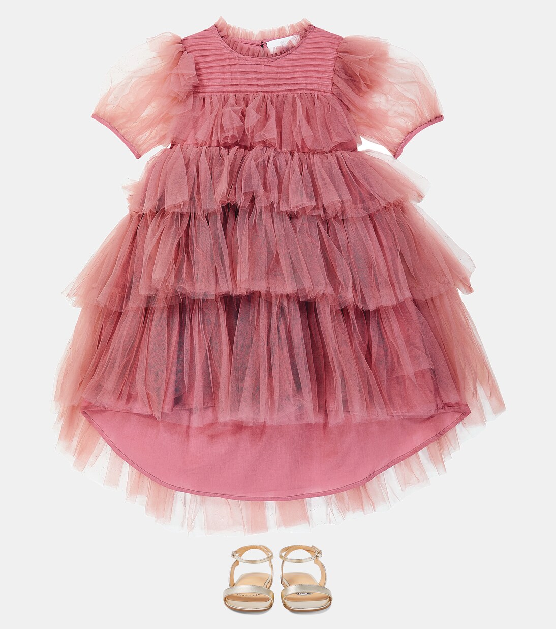 Mary tiered tulle dress | C'era Una Volta