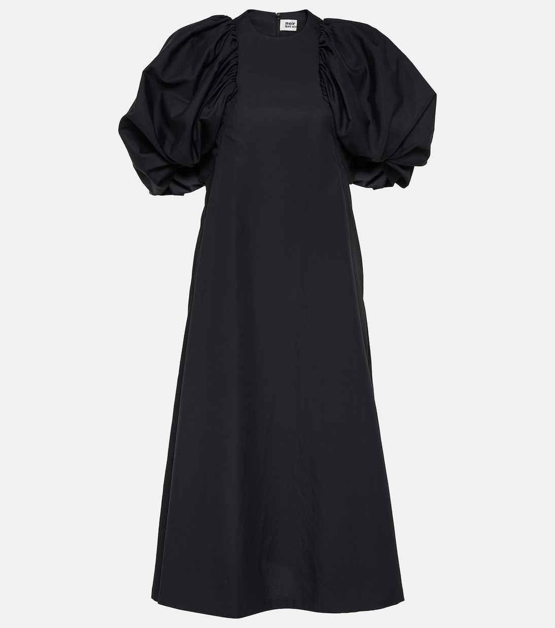 Puff-sleeve cotton poplin maxi dress | Noir Kei Ninomiya