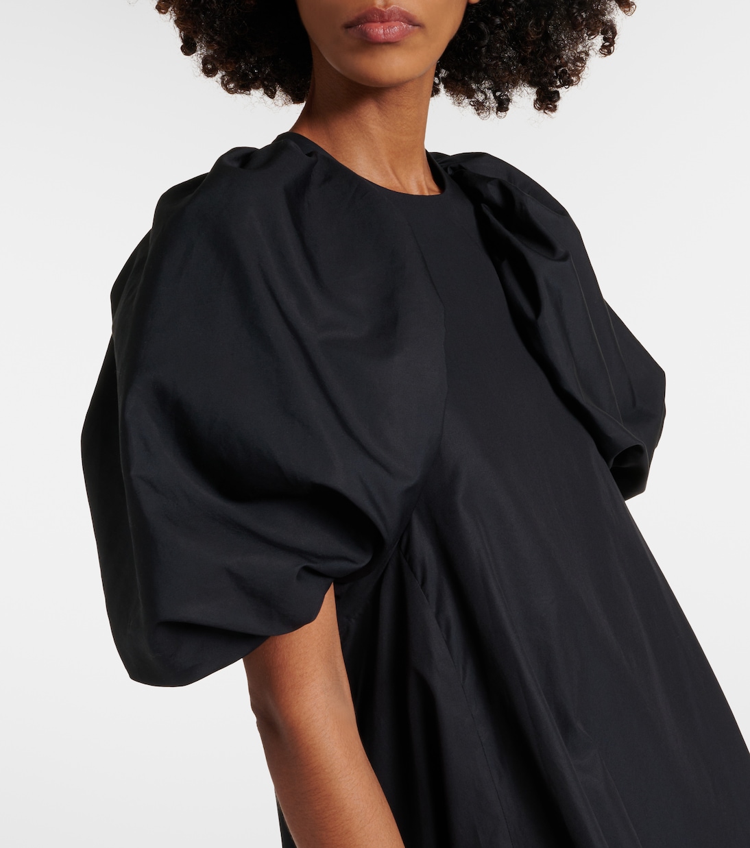 Puff-sleeve cotton poplin maxi dress | Noir Kei Ninomiya