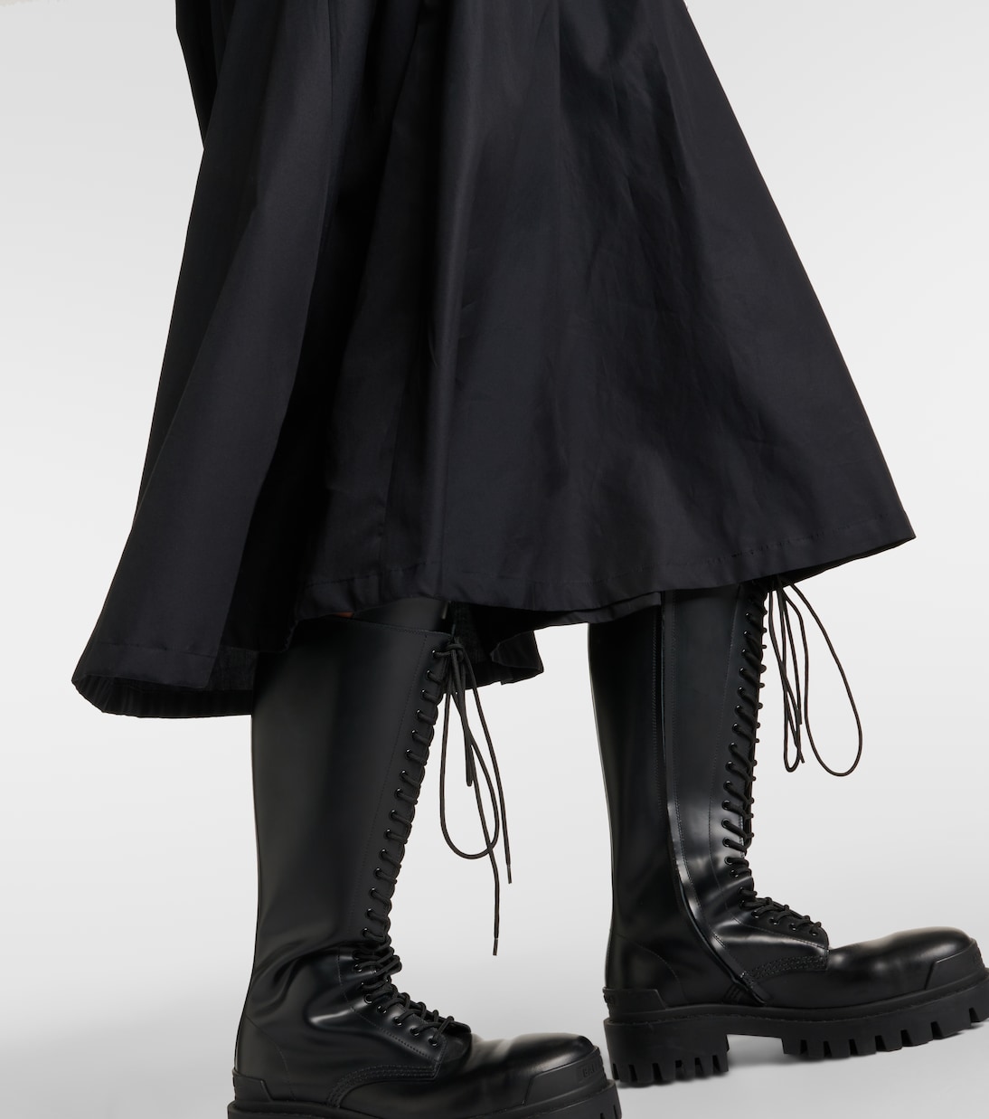 Puff-sleeve cotton poplin maxi dress | Noir Kei Ninomiya