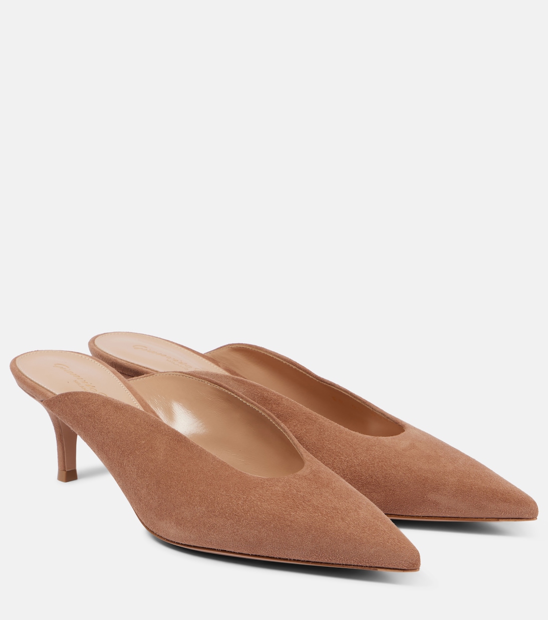 Mules en daim | Gianvito Rossi