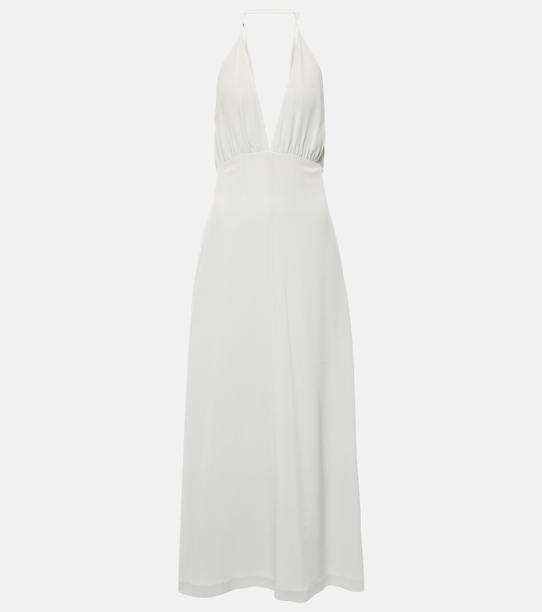 Robe longue en crêpe de soie | Toteme