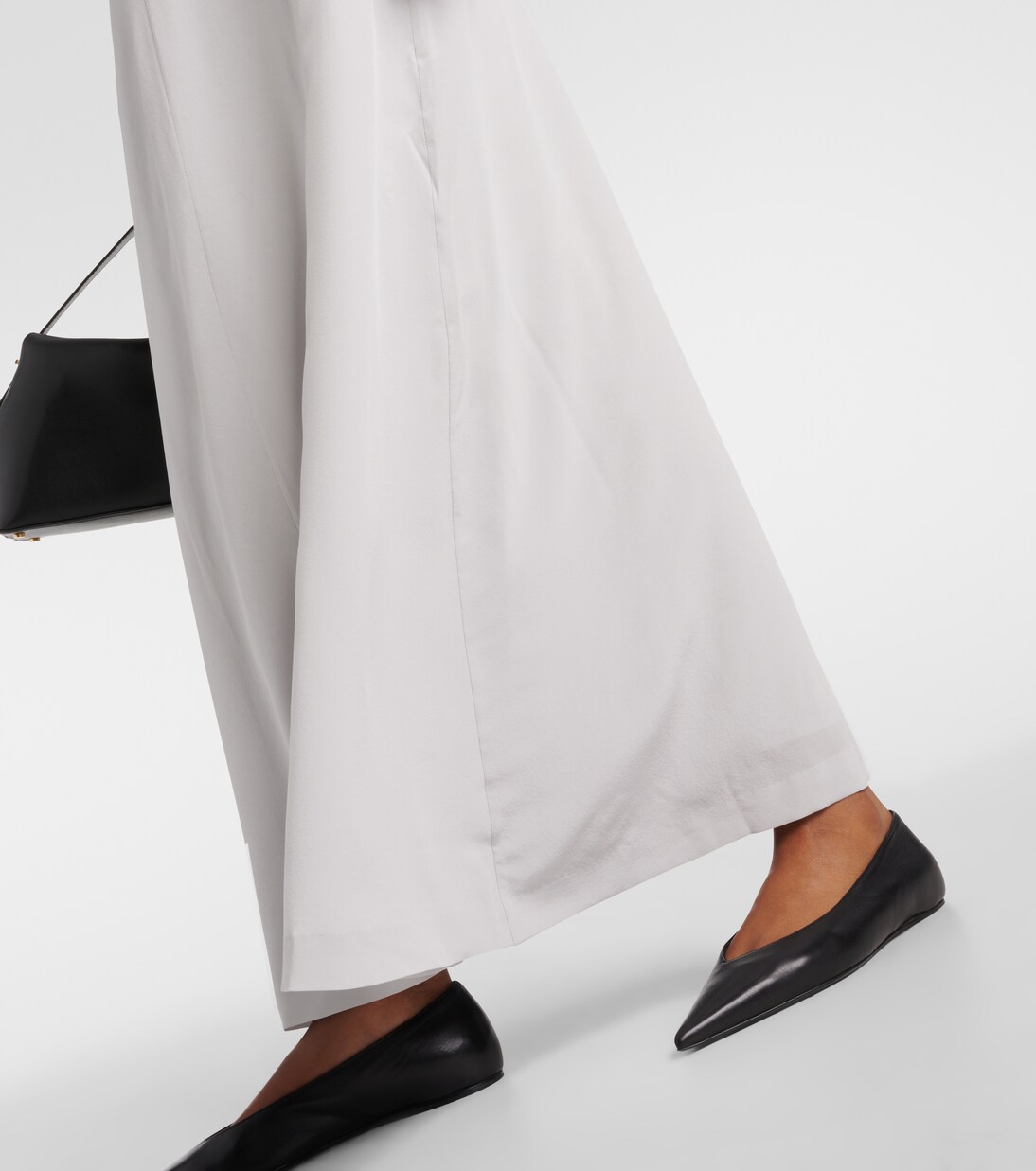 Robe longue en crêpe de soie | Toteme