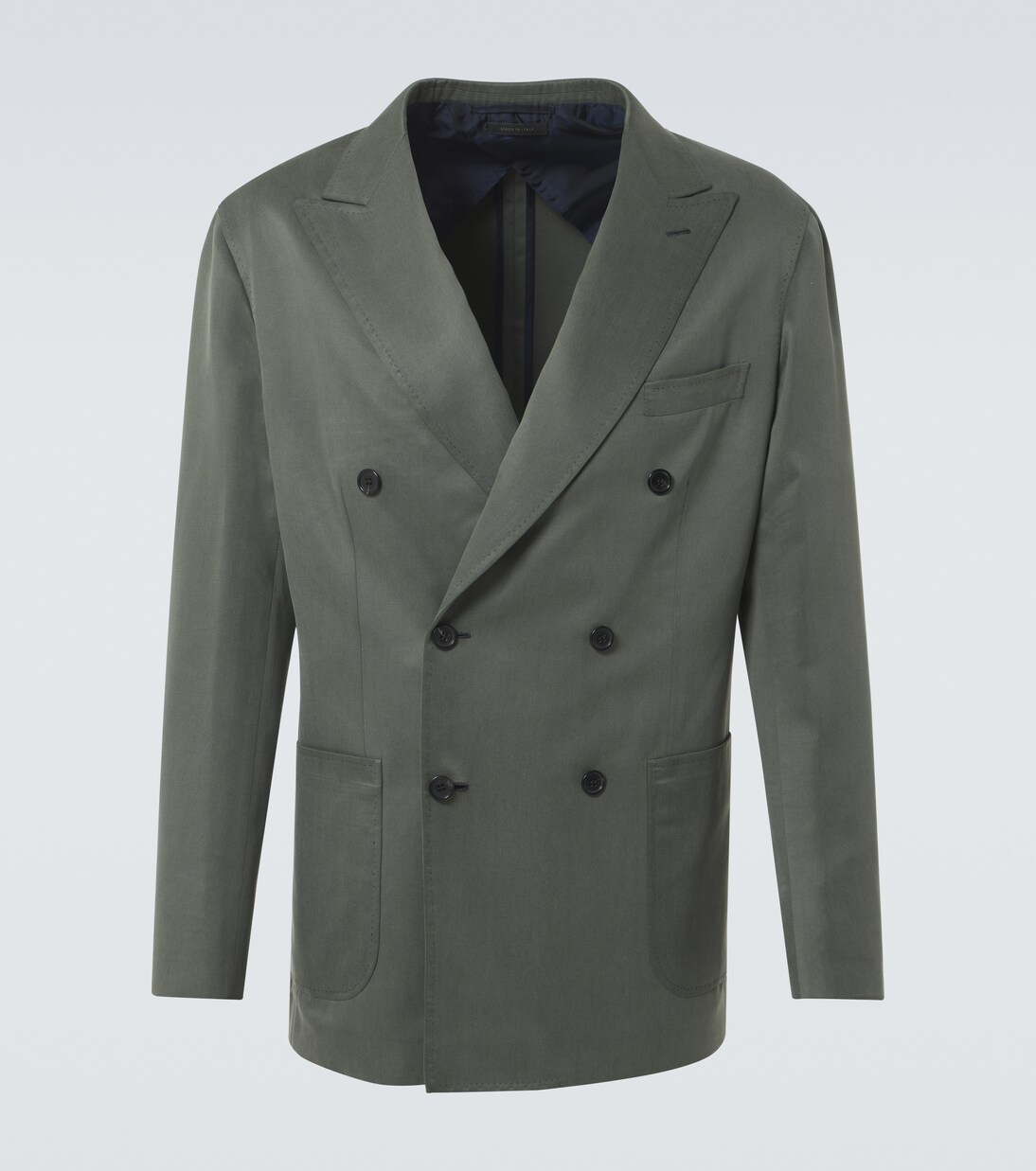 Soffio silk and cashmere gabardine blazer | Brioni