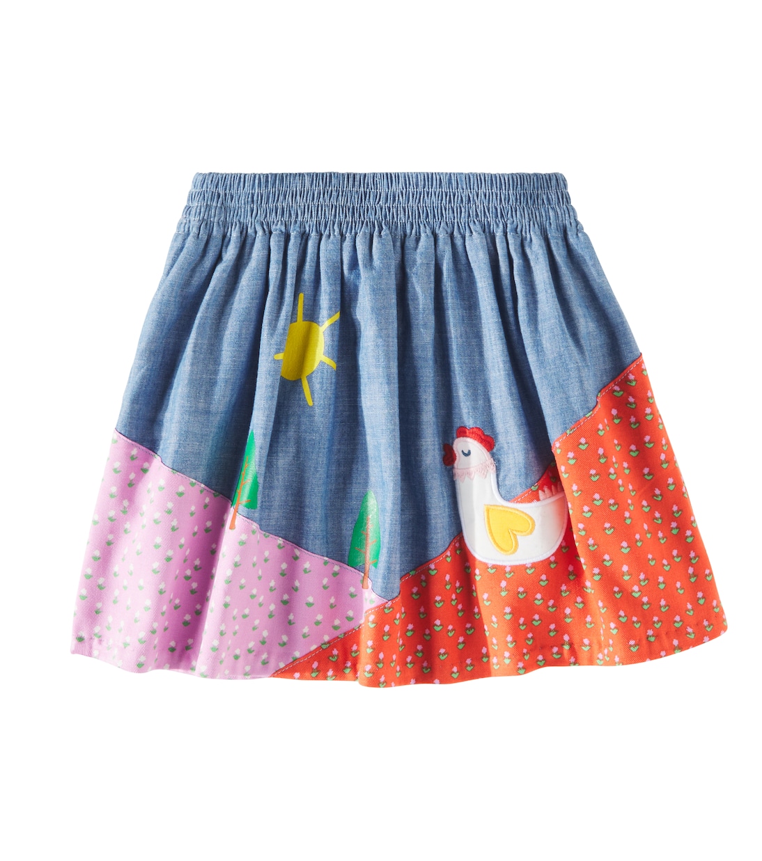 Printed cotton skirt | Stella McCartney Kids