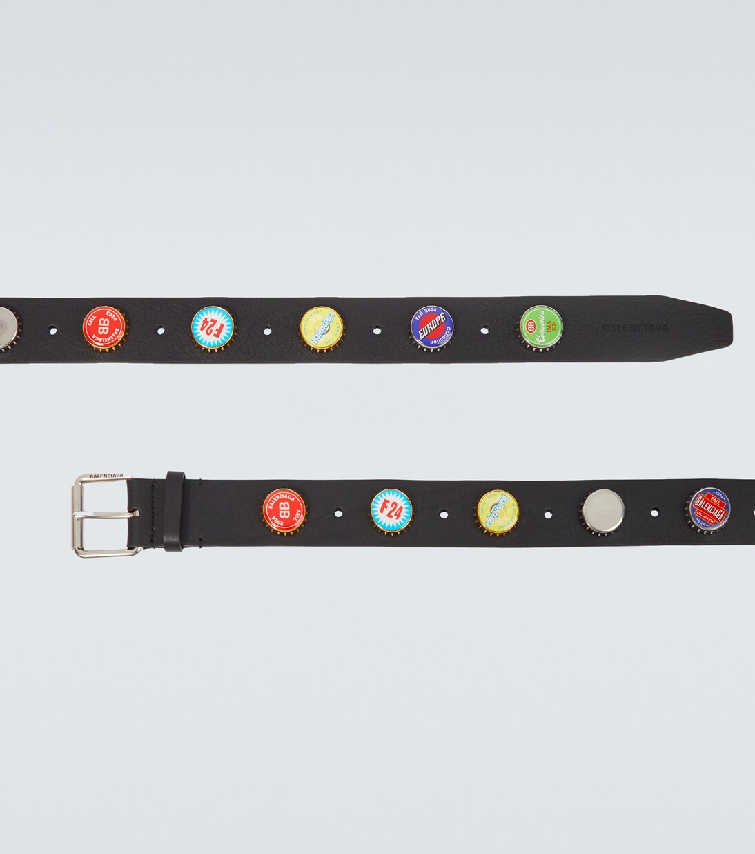 Embellished leather belt | Balenciaga