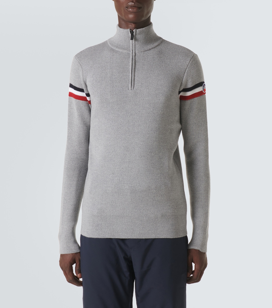 Pullover Wengen IV in lana con zip | Fusalp