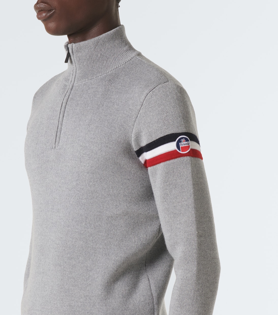 Pullover Wengen IV in lana con zip | Fusalp