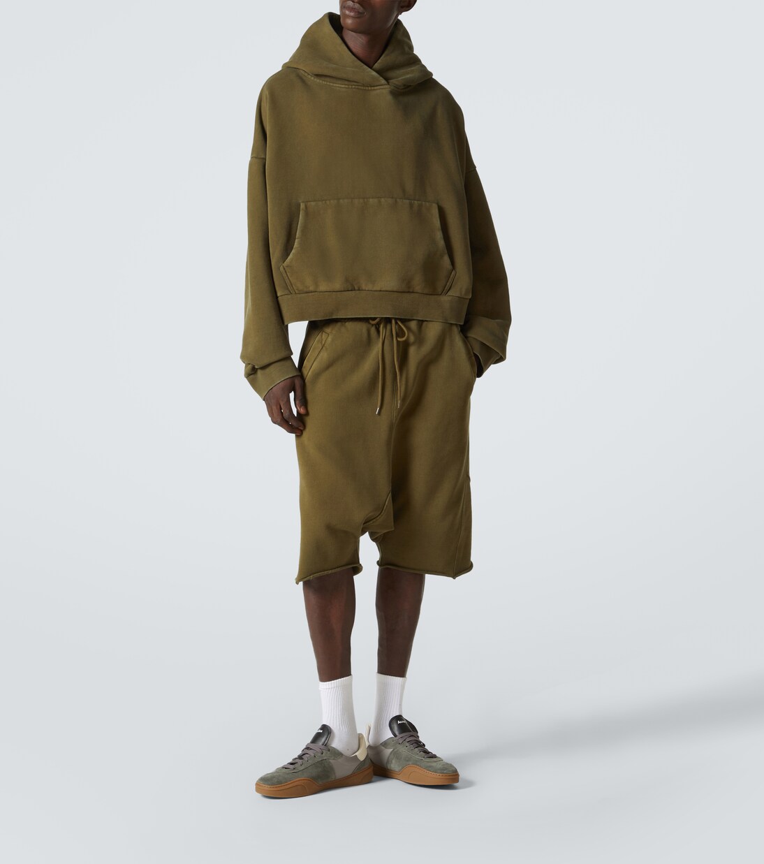 Cotton jersey hoodie | Entire Studios