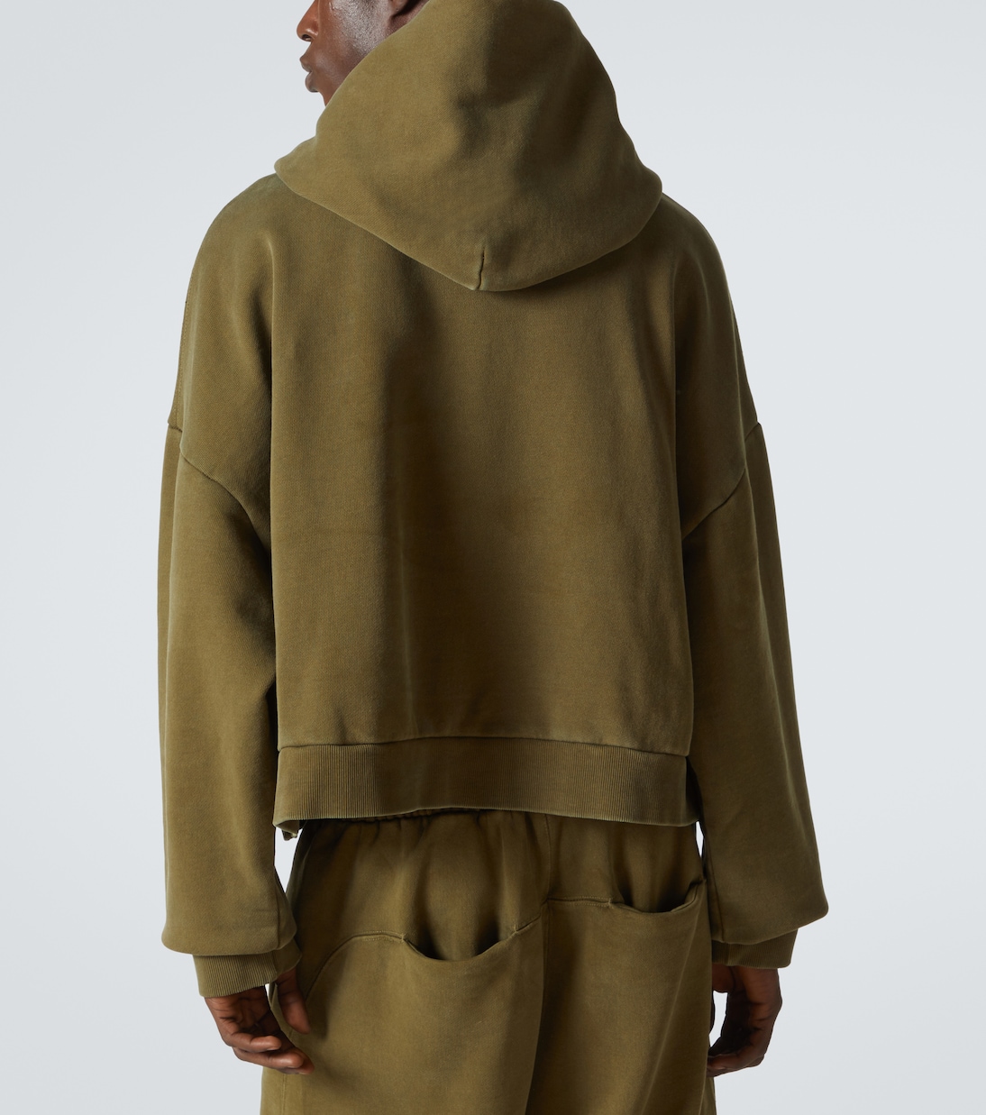 Cotton jersey hoodie | Entire Studios