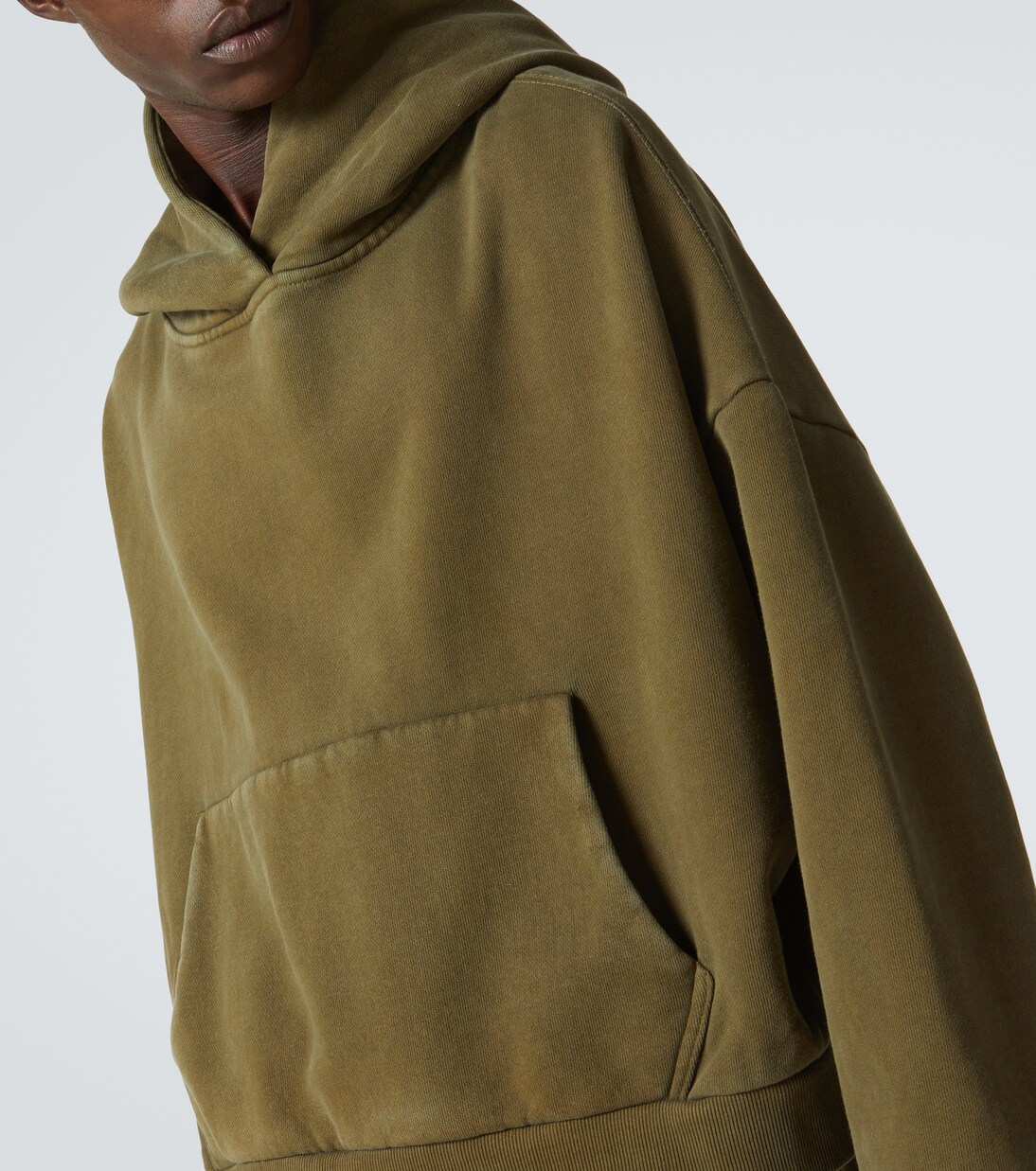 Cotton jersey hoodie | Entire Studios