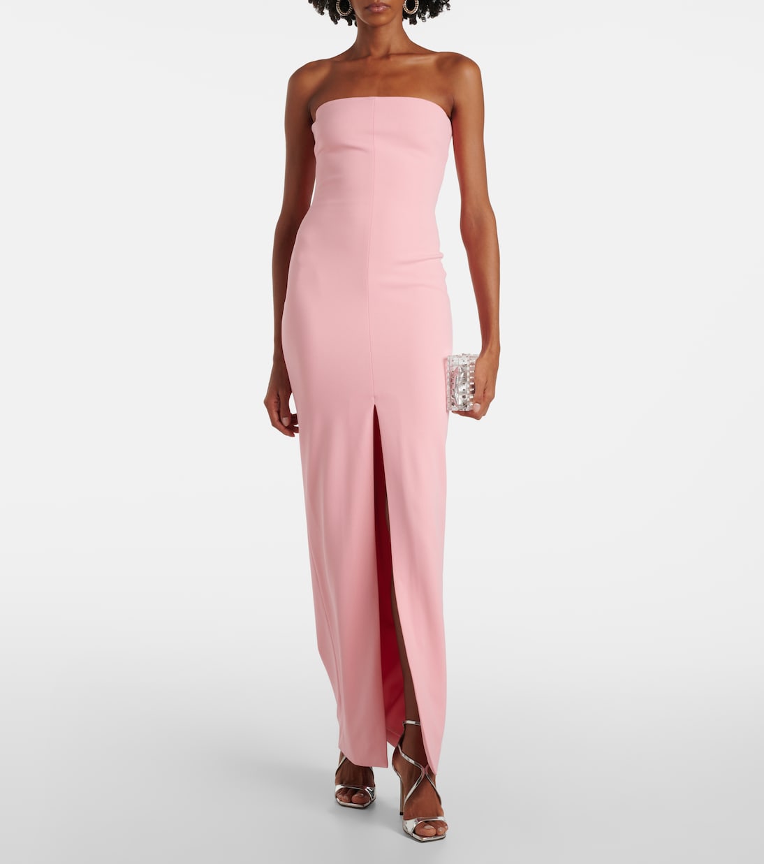 Robe Bysha aus Crêpe | Solace London