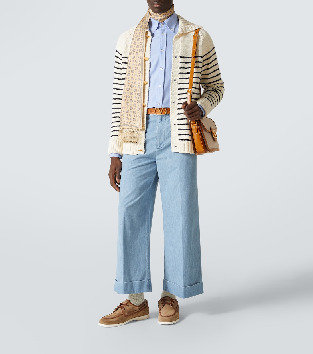 Segelschuhe Palm Avenue aus Leder | Valentino Garavani