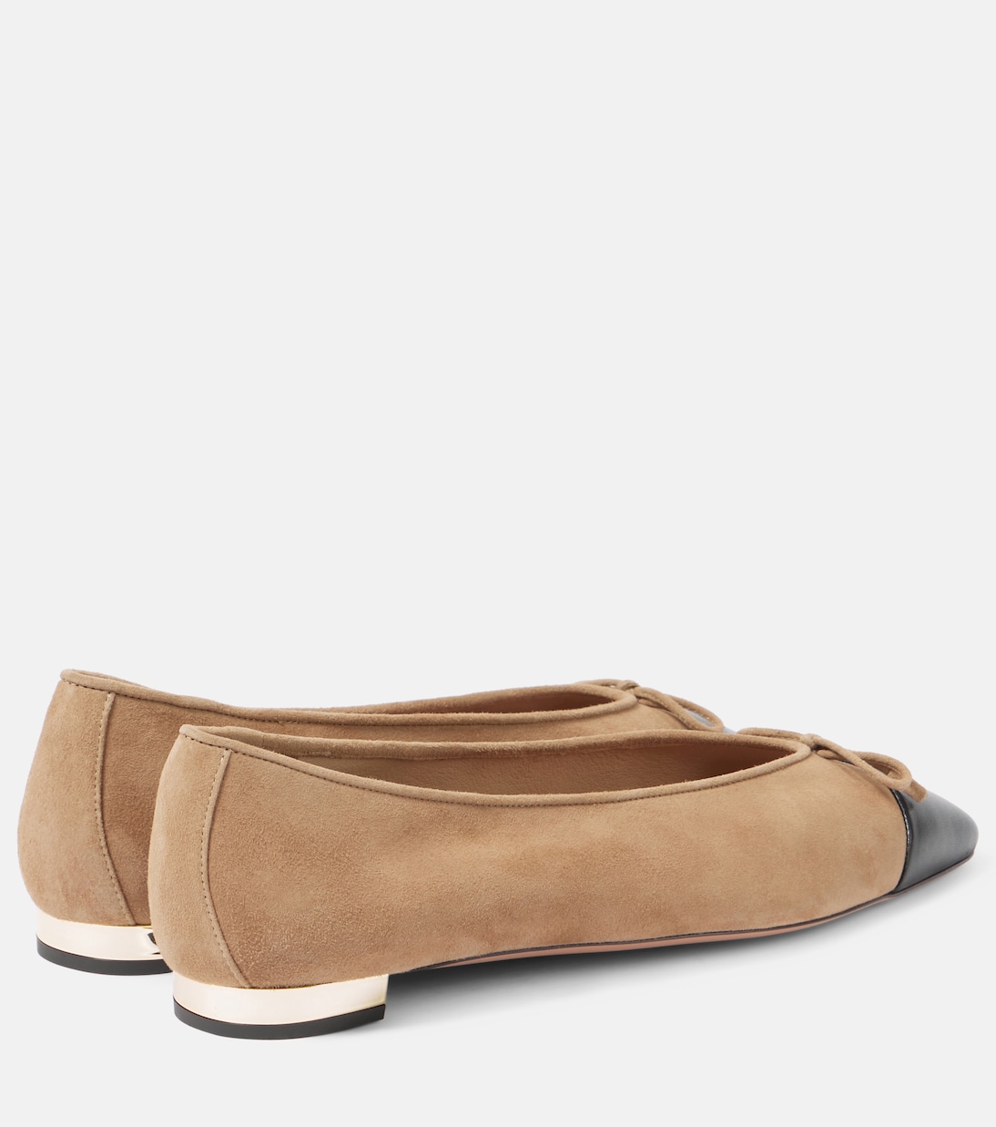 Ballerinas Gioia aus Veloursleder | Aquazzura