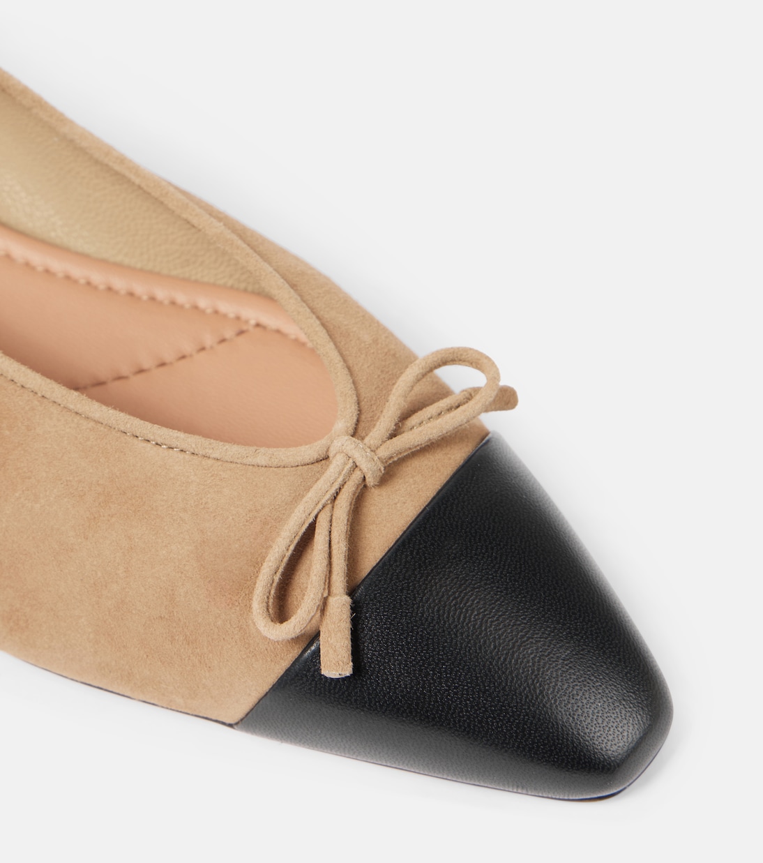 Ballerinas Gioia aus Veloursleder | Aquazzura