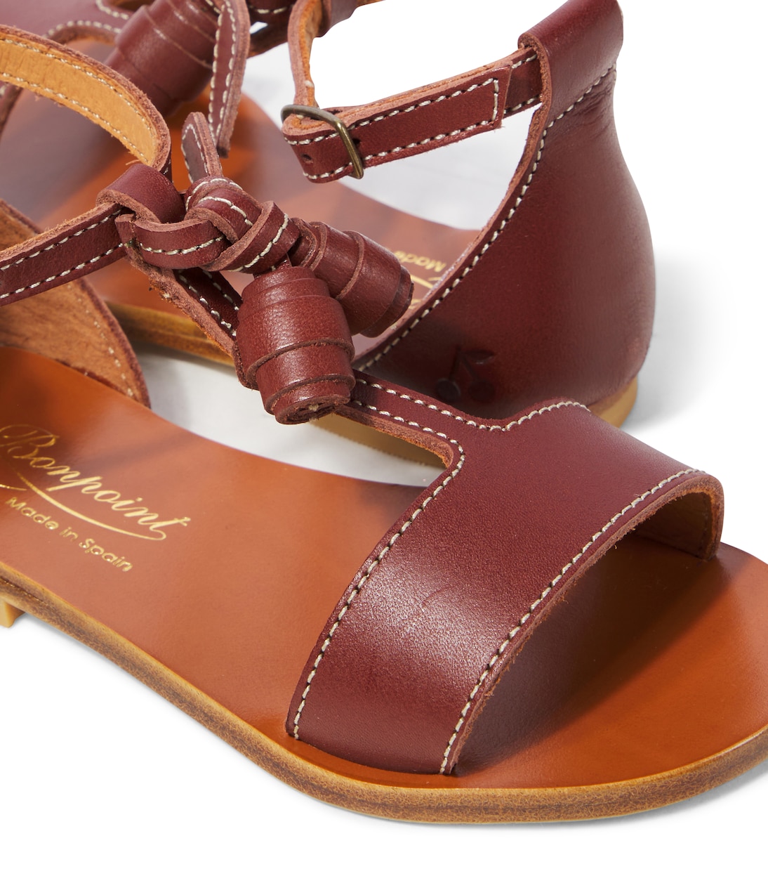 Sandalen Elmas aus Leder | Bonpoint