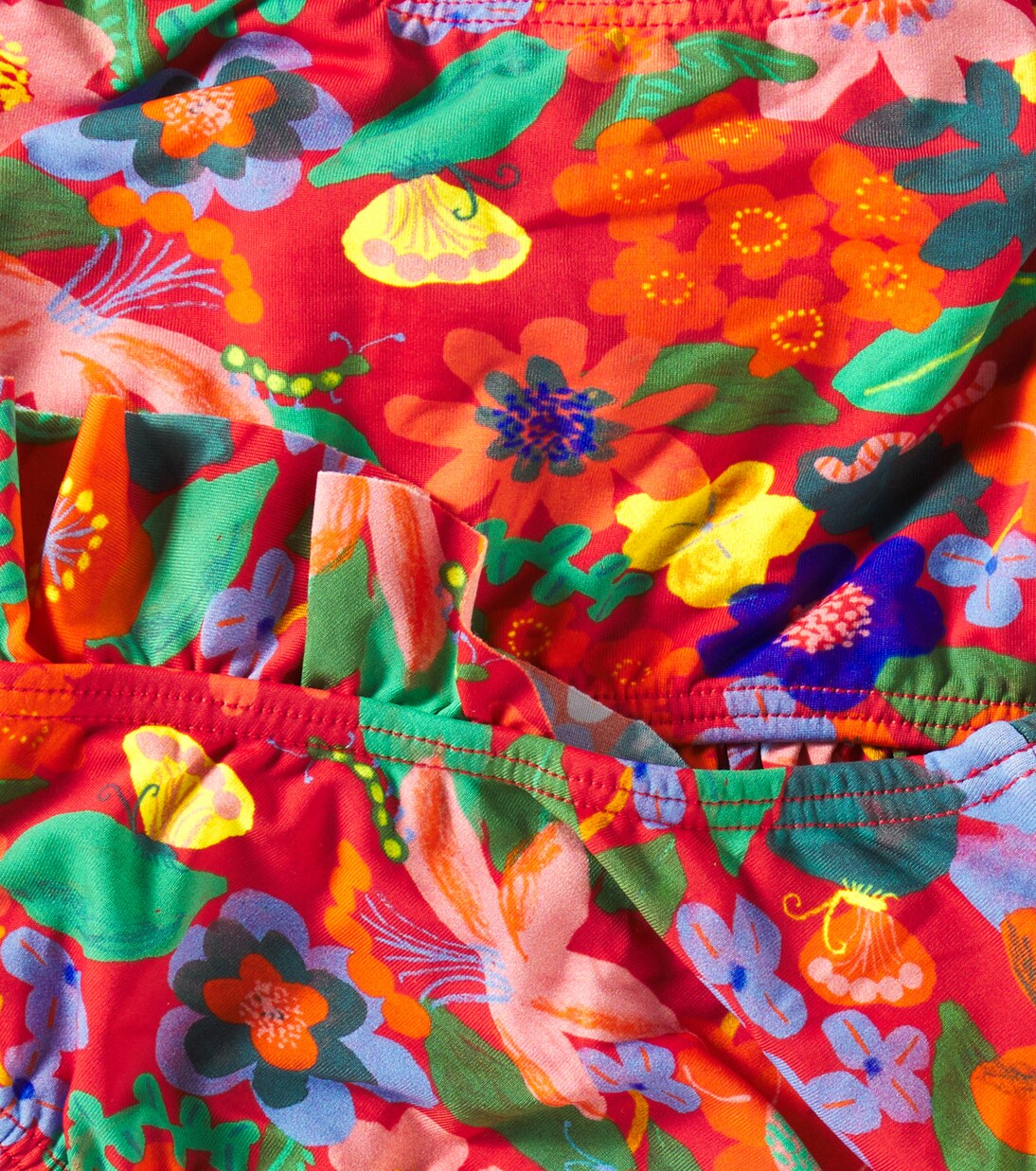 Recanto Das Flores ruffled bikini | Fábula