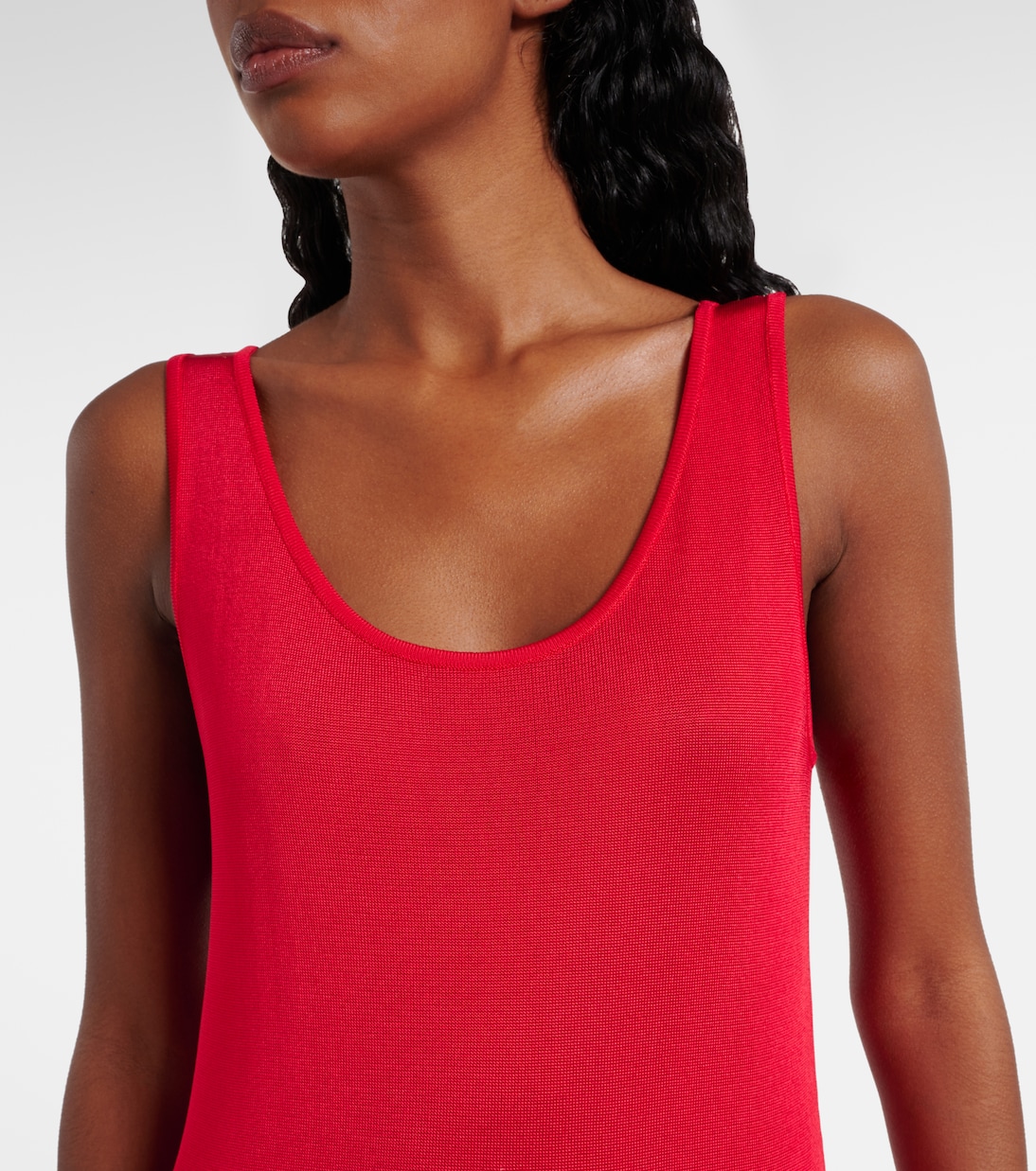 Sheer knitted minidress | Alaïa