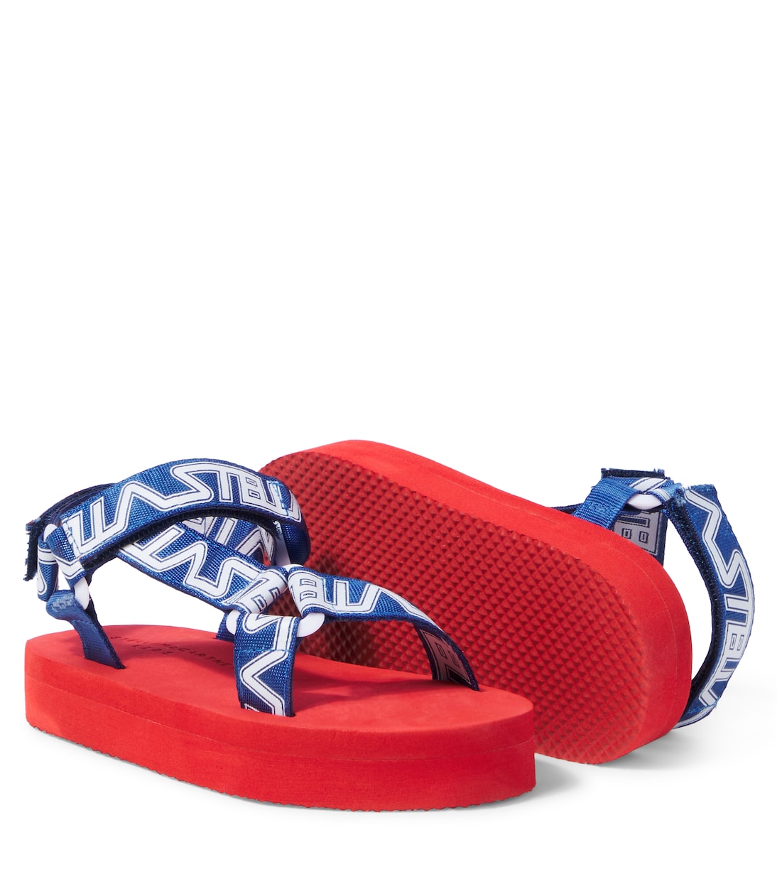 Sandali con logo | Stella McCartney Kids