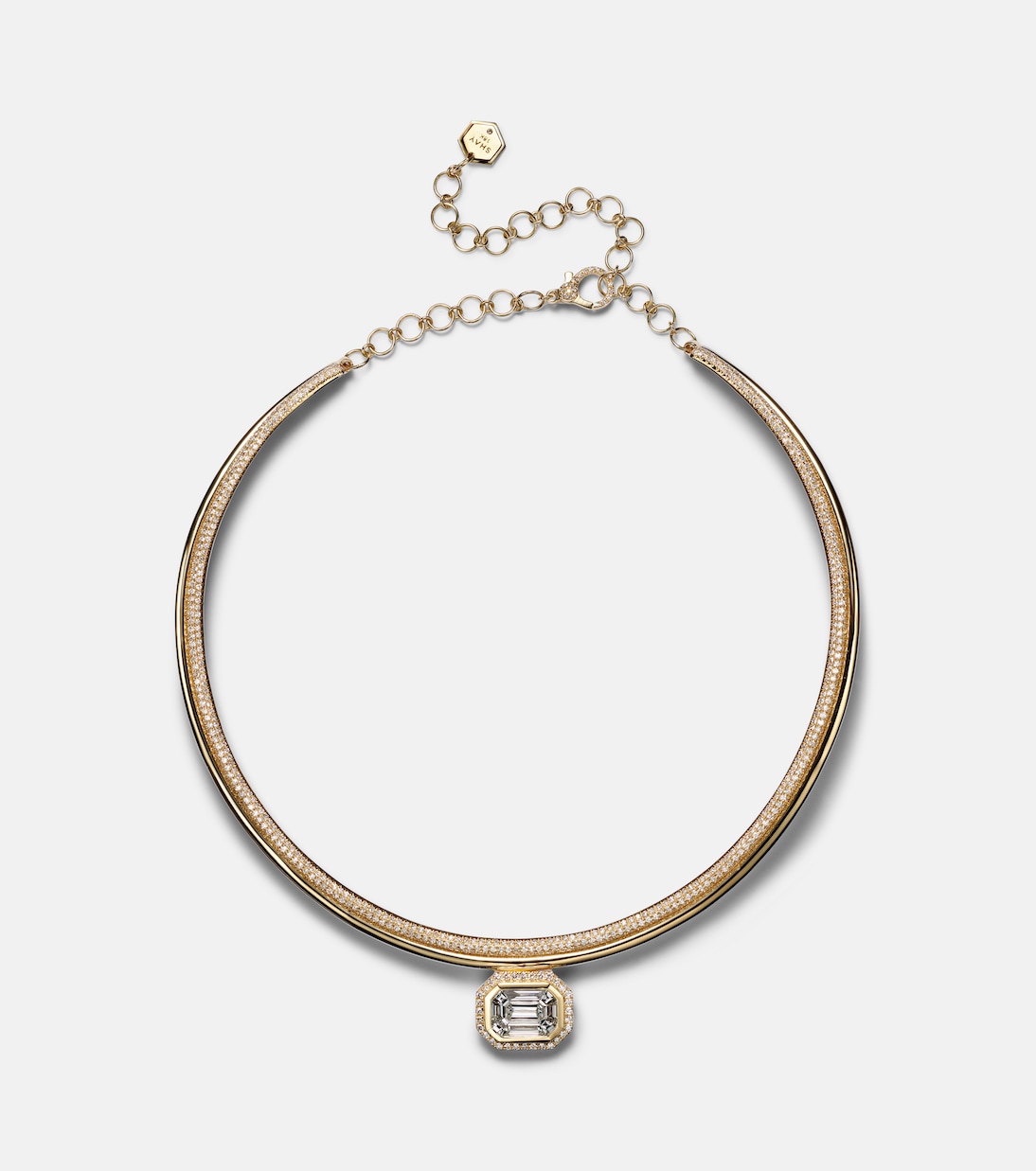 18kt gold necklace with diamonds | Shay Jewelry