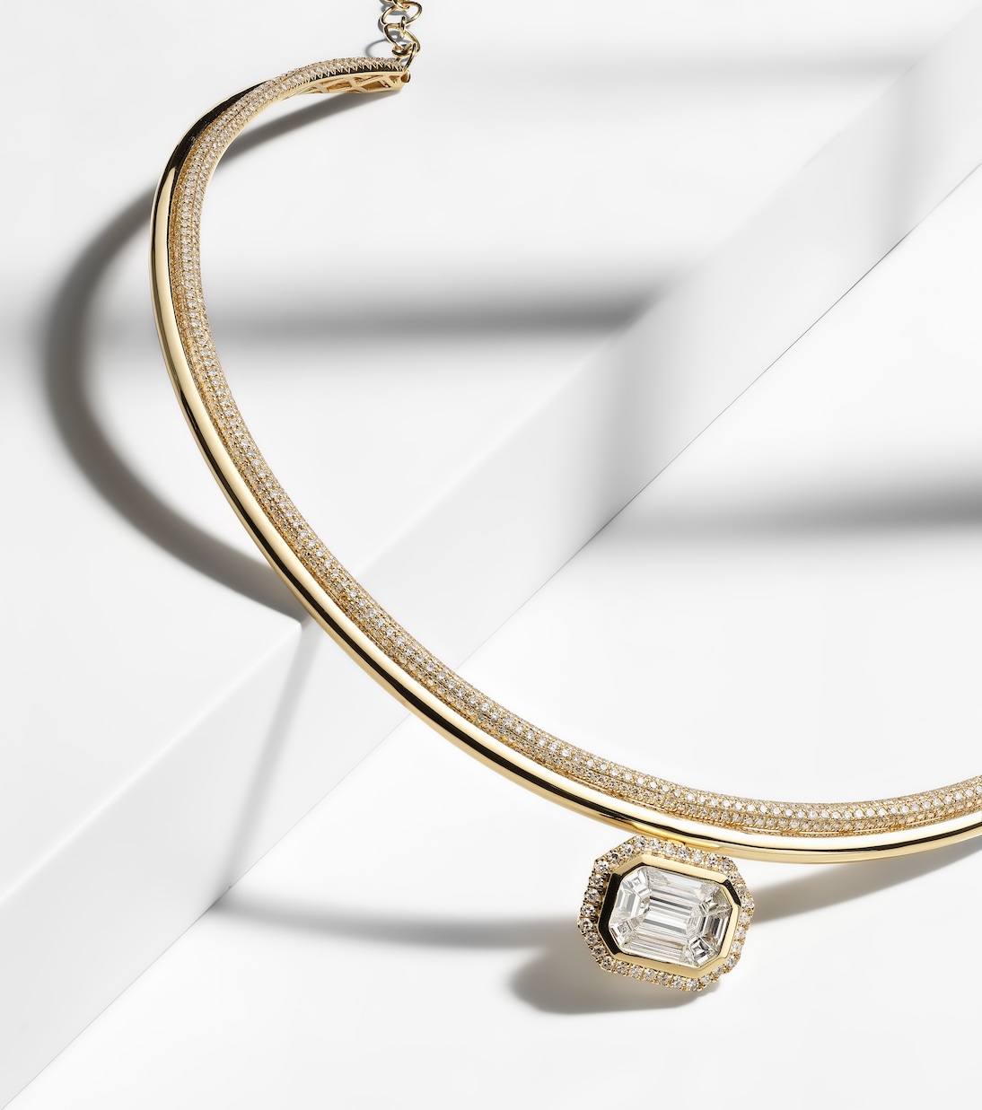 18kt gold necklace with diamonds | Shay Jewelry