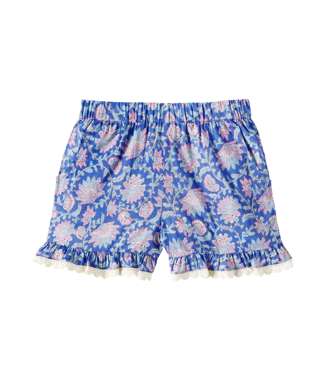 Printed cotton voile shorts | Louise Misha