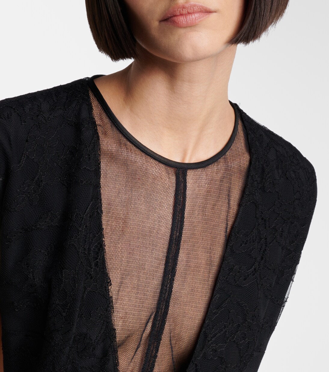 Robe longue en dentelle | Stella McCartney