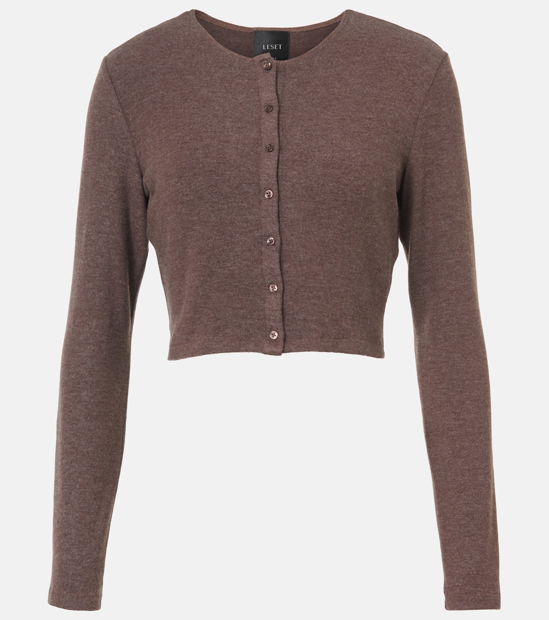 Cropped-Cardigan Lauren aus Jersey | Leset