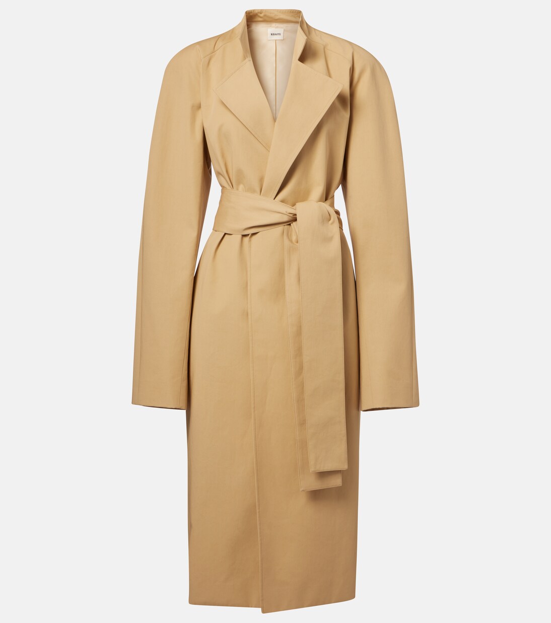 Cappotto Lagden in gabardine di cotone | Khaite