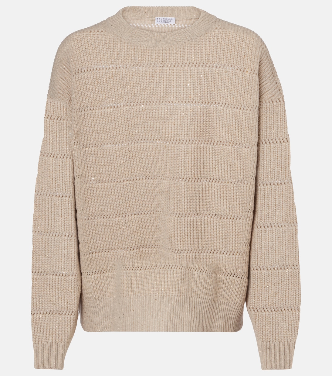 Cashmere and wool-blend sweater | Brunello Cucinelli