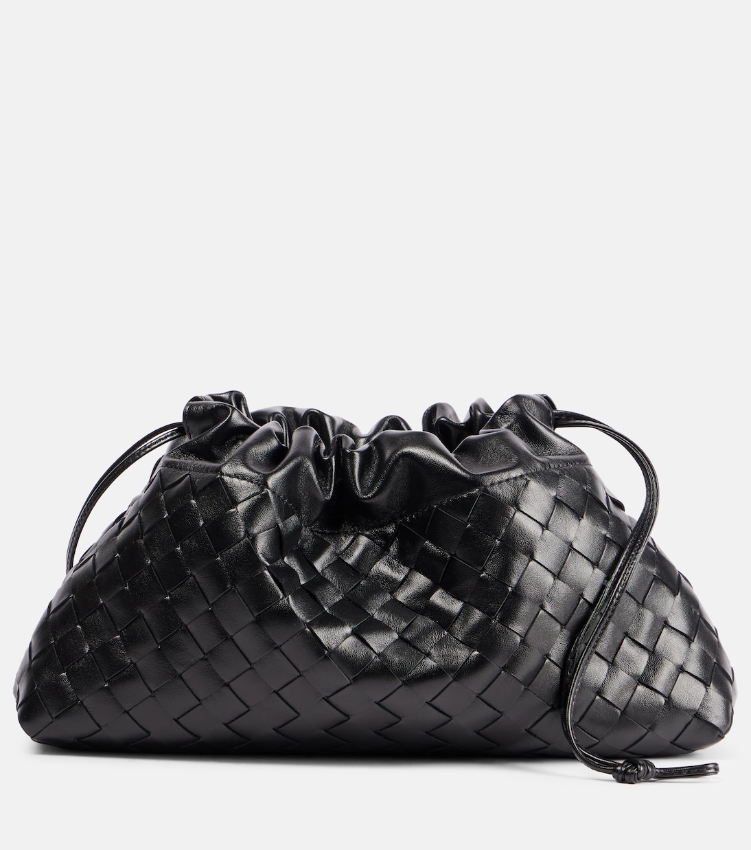 Dustbag Soirée Medium leather clutch | Bottega Veneta