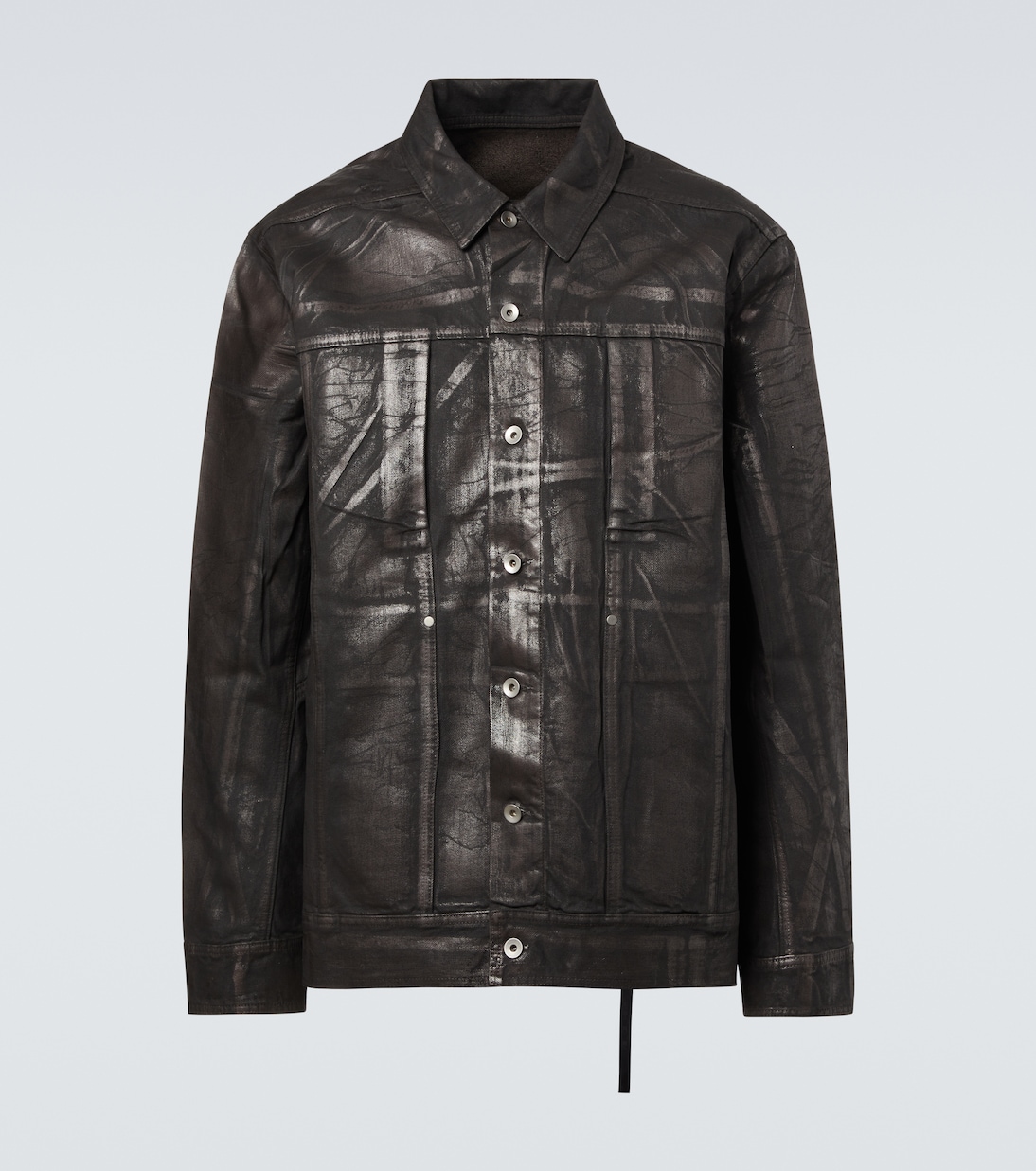 Coated denim jacket | Rick Owens