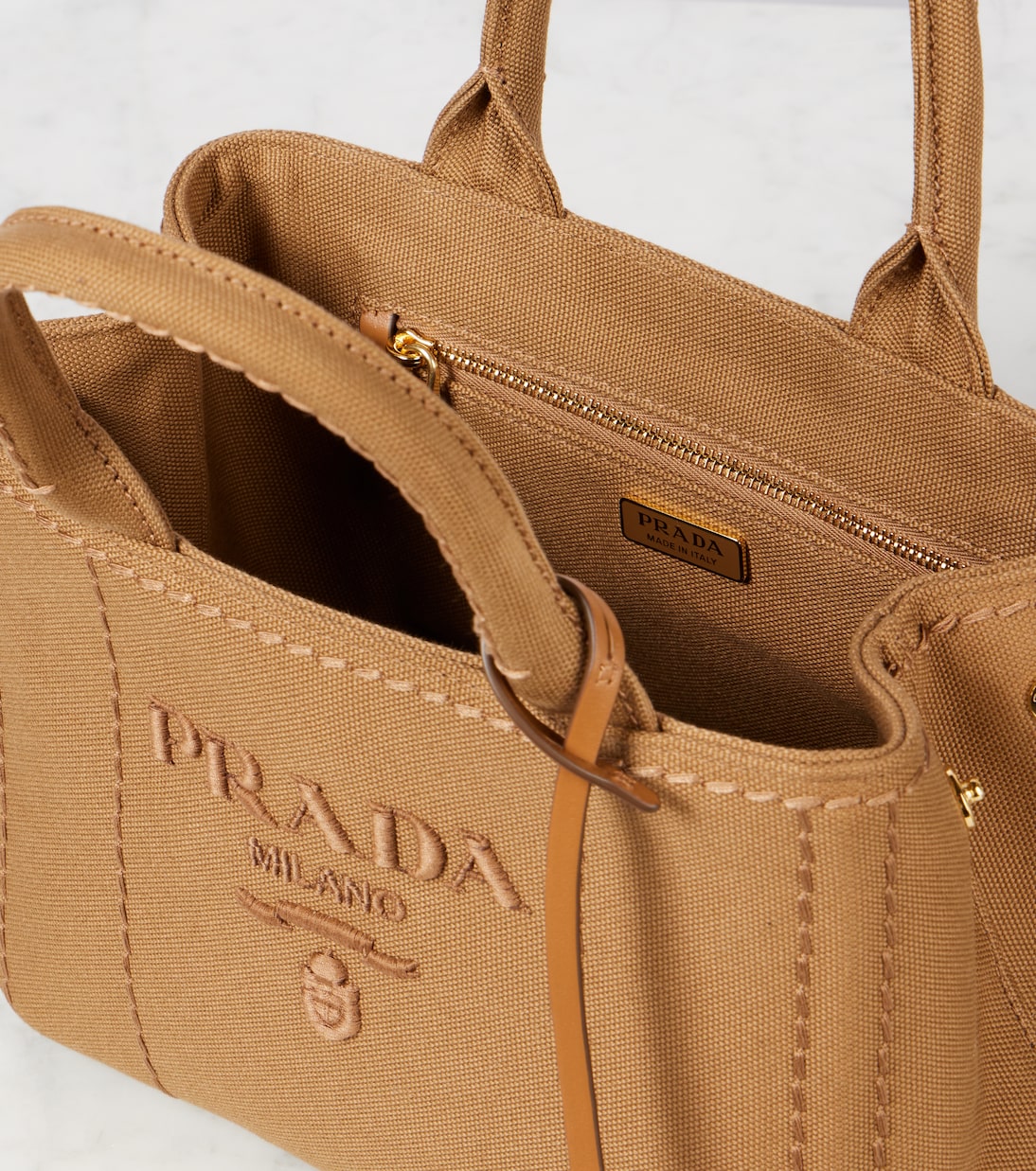Borsa Jardinière Mini in canvas | Prada