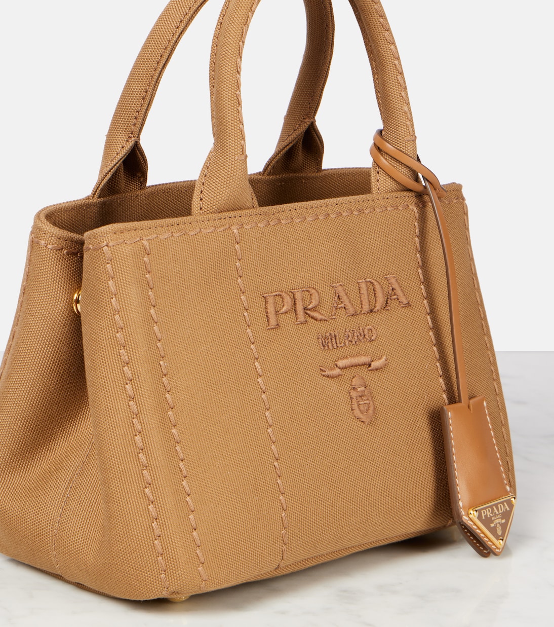 Borsa Jardinière Mini in canvas | Prada