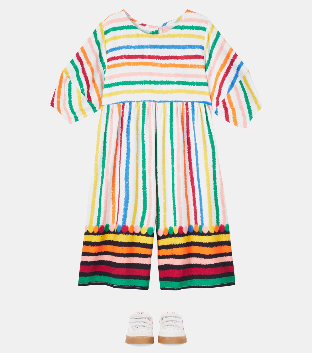 Jumpsuit Macacão Rabisquiris a righe | Fábula