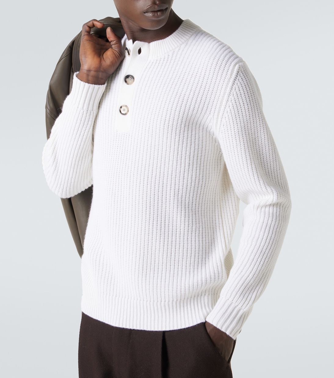 Wool and cashmere sweater | Allude