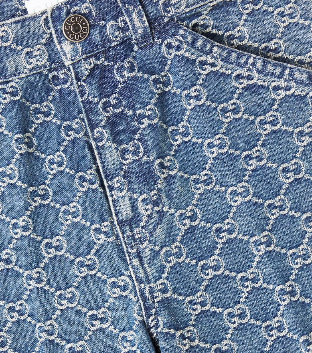 GG jacquard jeans  | Gucci Kids