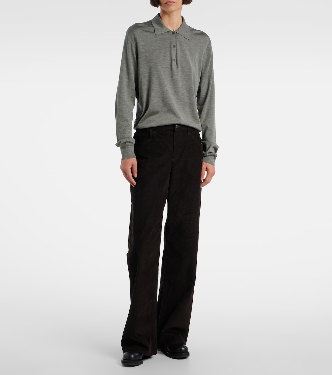 Polopullover Lilienne aus Seide | The Row