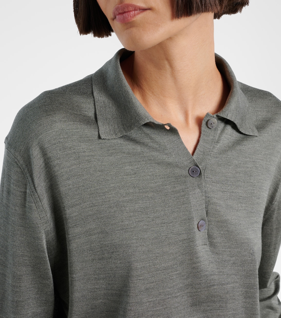 Polopullover Lilienne aus Seide | The Row