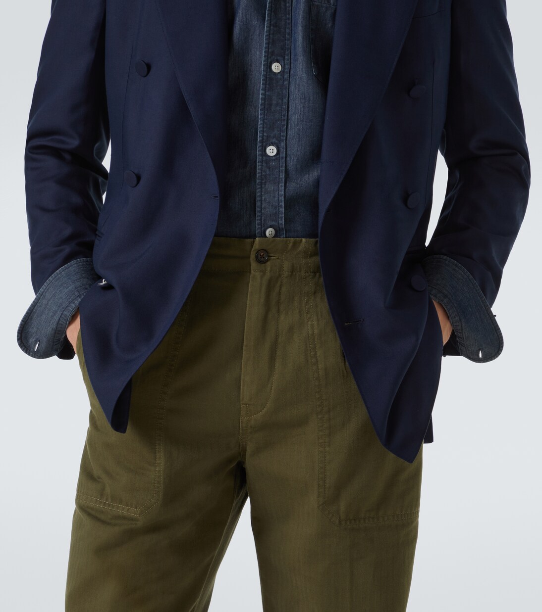 Cotton straight pants  | Dunhill