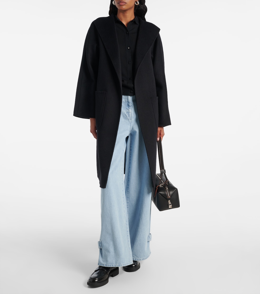 Jean ample Pugnale à taille haute | Max Mara