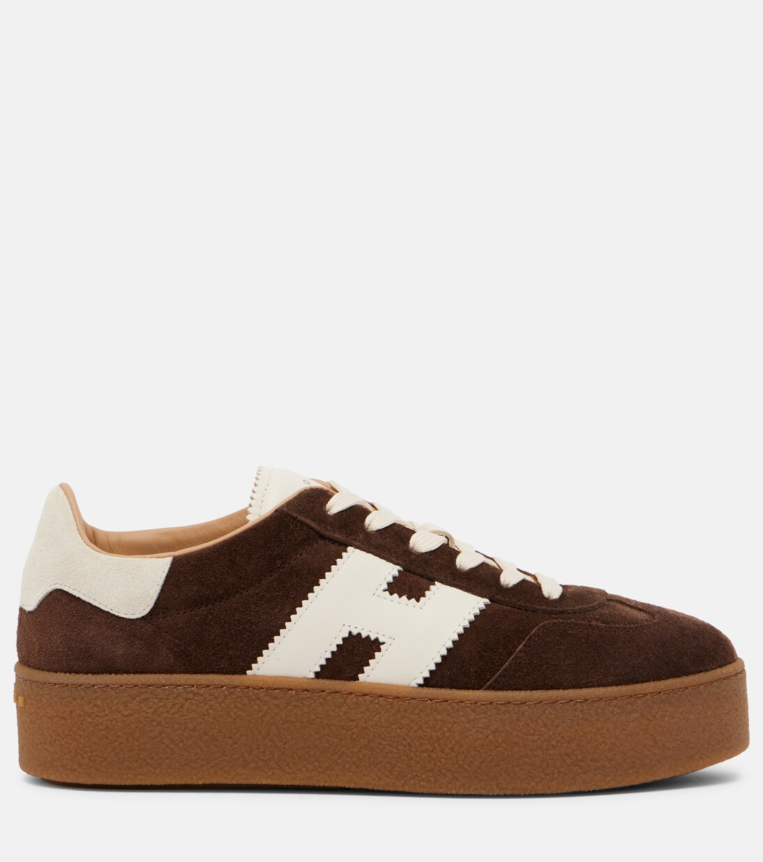 Baskets Hogan Cool à plateforme en daim | Hogan