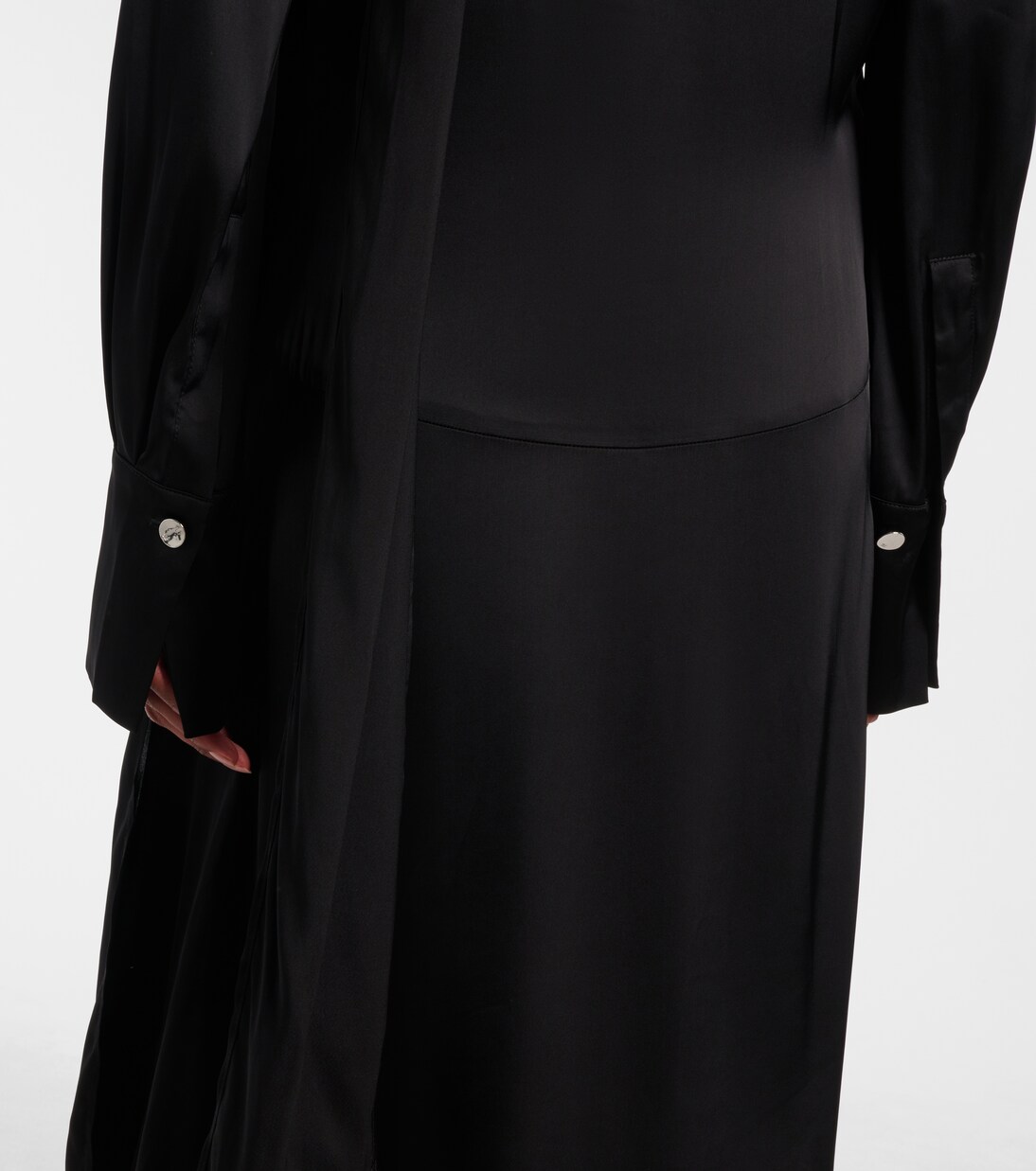 Asymmetric midi dress | Ganni