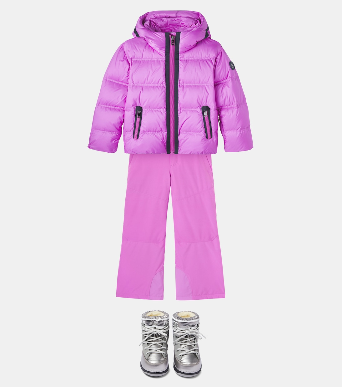Yuki logo ski salopettes | Bogner Kids