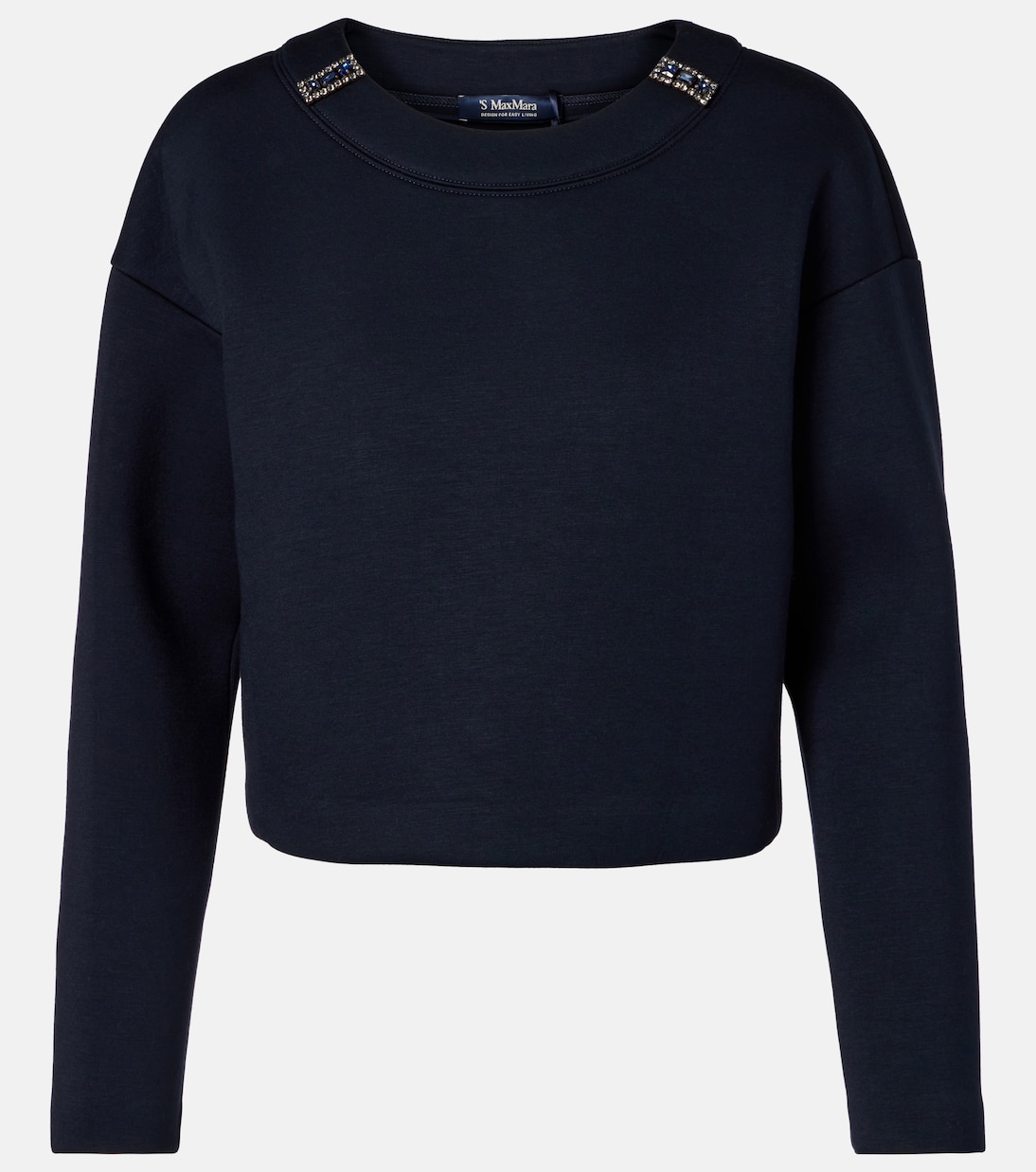 Verziertes Sweatshirt aus Jersey | 'S Max Mara